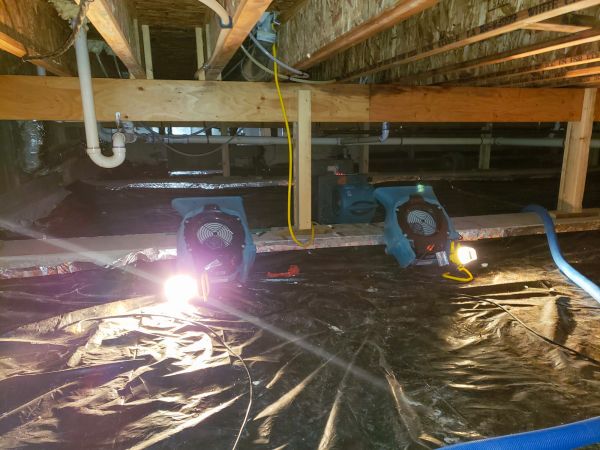 Crawlspace Water Removal in Muncie
