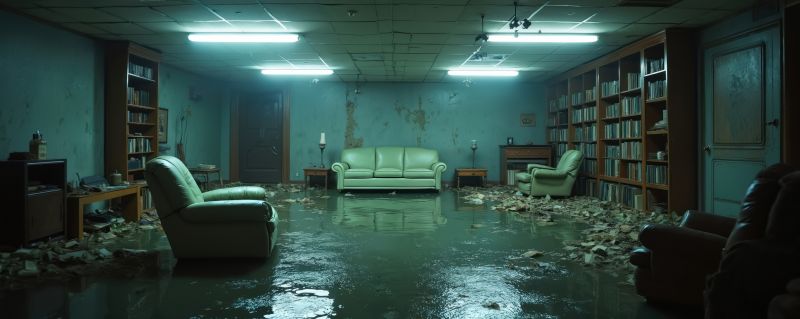 Bedroom Water Damage Repair