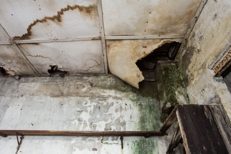 Bedroom Water Damage Repair
