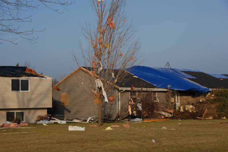 Storm Damage Repair detail