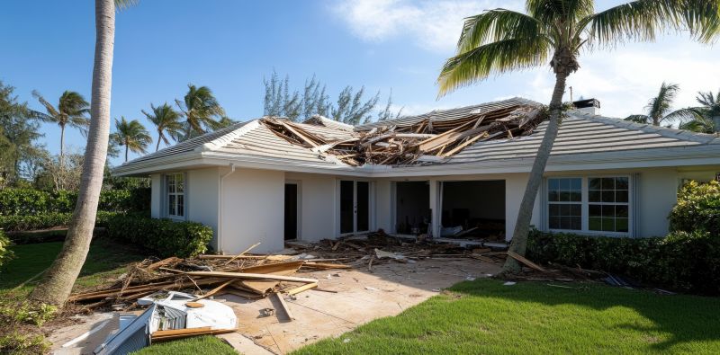Roof Storm Damage Remediation