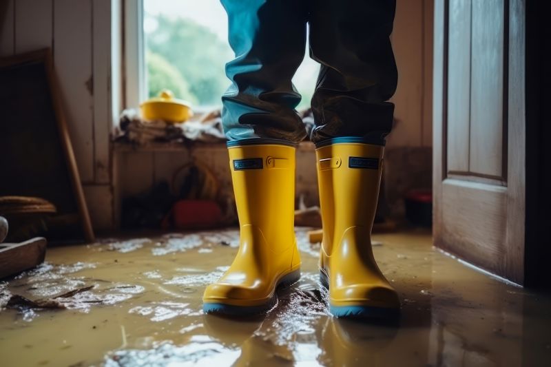Flooded Interior Cleanup